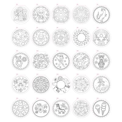 Creative Craft Group Mandala kleurboek, 25 kleurplaten