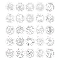 Creative Craft Group Mandala kleurboek, 25 kleurplaten