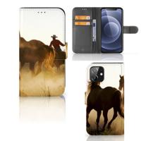iPhone 12 | 12 Pro (6.1") | Telefoonhoesje | Met pasjeshouder | Design Cowboy