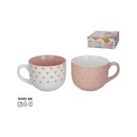 Mok love jumbo 500ml 2 assorti