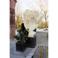 3x stuks plantenhoes xl - 5 x 2 meter - beige - anti-vorst planten beschermhoes - 500 x 200 cm