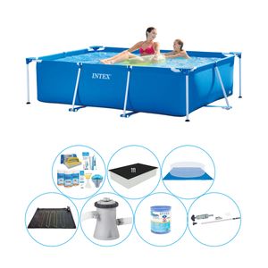 Intex Frame Pool Rechthoekig 220x150x60 cm - Zwembad Super Set