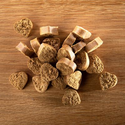 alsa-nature Eend- & Stoofappel-harten, 3 x 500 g