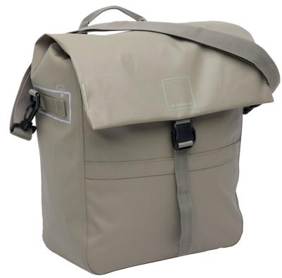 Enkele fietstas New Looxs Leeds Single - 19 liter - 33 x 18 x 38 cm - Taupe