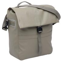 Enkele fietstas New Looxs Leeds Single - 19 liter - 33 x 18 x 38 cm - Taupe