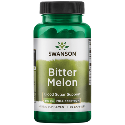 Full Spectrum Bitter Melon 500mg | Swanson | 60ct