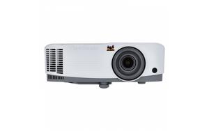 Viewsonic PA503S Beamer DLP 3600 ANSI-lumen 800 x 600 SVGA 3D ready, Automatische keystone-correctie, Short throw, VGA-ingang