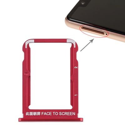 SIM-kaarthouder voor Xiaomi Mi 8 SE (rood)