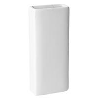 Radiator bak luchtbevochtiger - waterverdamper - wit - 18x8x4 cm