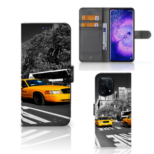 OPPO Find X5 Flip Cover New York Taxi