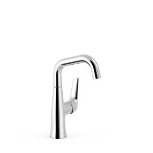 Wastafelkraan Tres Fuji | Opbouw | Mengkraan | Standaard model | 1-hendel | Chroom
