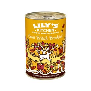 Lilys Kitchen Hondenvoer - Blik - Great British Breakfast - 6 x 400 g