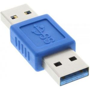 InLine USB 3.0 USB A Blauw