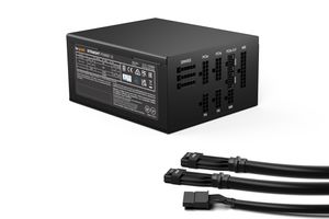 be quiet! Straight Power 12 Platinum 1500W voeding 2x 12VHPWR, 4x PCIe, Kabelmanagement