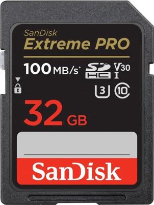 SanDisk SanDisk Extreme Pro 32GB SDHC Memory Card 100MB