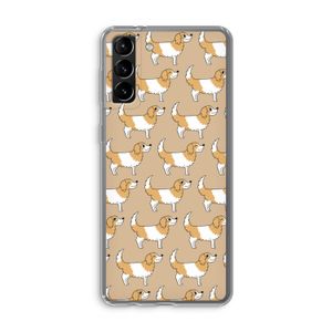 Doggy: Samsung Galaxy S21 Plus Transparant Hoesje