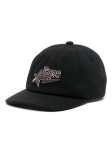 A BATHING APE® casquette à logo brodé - Noir