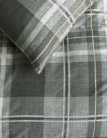Rivièra Maison Tartan Check Groen kussensloop