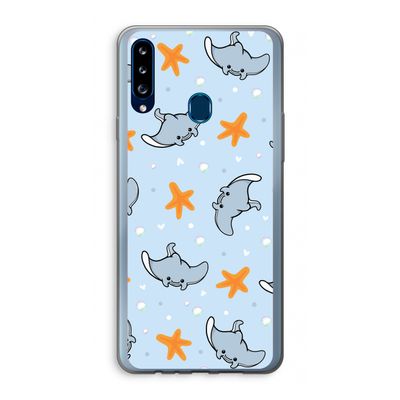 Manta: Samsung Galaxy A20s Transparant Hoesje