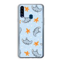 Manta: Samsung Galaxy A20s Transparant Hoesje