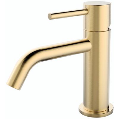 Wiesbaden Style Wastafelkraan - Geborsteld Messing