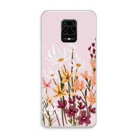 Painted wildflowers: Xiaomi Redmi Note 10 Lite Transparant Hoesje