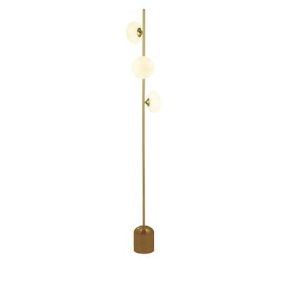 Searchlight Gouden vloerlampPebble - EU94040-3GO