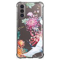 Samsung Galaxy S21 Case Anti-shock Bird Flowers