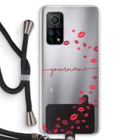 Kusjes: Xiaomi Mi 10T 5G Transparant Hoesje met koord