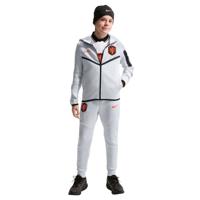 Nike Nederland Tech Fleece Trainingspak 2026-2028 Kids Lichtgrijs Zwart Feloranje