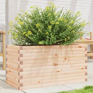 VidaXL Plantenbak 90x40x45,5 cm massief grenenhout