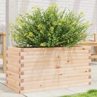 VidaXL Plantenbak 90x40x45,5 cm massief grenenhout