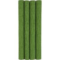 Creativ Company Crêpepapier, vel 25x60 cm, crêpe-verhouding: 180%, 105 gr, lime groen, 4 vel/ 1 doos