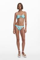 Bikinibroekje met ananasprint - BLUE - L