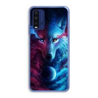 Where Light And Dark Meet: Xiaomi Redmi 9T Transparant Hoesje