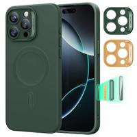 iPhone 16 Pro Max Cloud Soft Magnetic Case (Camera Control) - Green