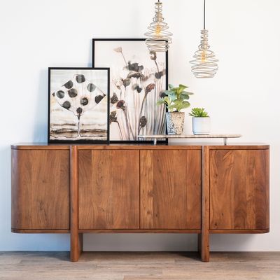 Eleonora Dressoir 'Julian' Acaciahout, 170cm