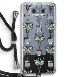 Boompje: LG G6 Transparant Hoesje met koord