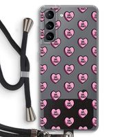 GIRL POWER: Samsung Galaxy S21 Transparant Hoesje met koord