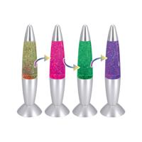 Party Time LED Glitterlamp 35 cm Color Changing/Zilver Party Time LED Glitterlamp 35 cm Color Changing/Zilver