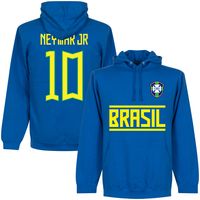 Brazilië Neymar JR 10 Team Hoodie - thumbnail