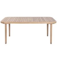 Eettafel Home ESPRIT Bruin Teakboom 180 x 90 x 77 cm