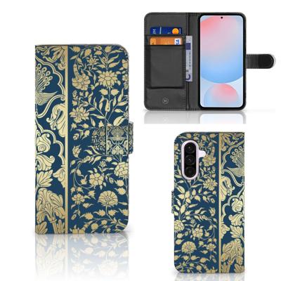 Samsung Galaxy A56 Hoesje Beige Flowers