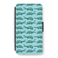 Kroko: iPhone 11 Pro Flip Hoesje