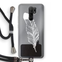 Pluim: Xiaomi Redmi 9 Transparant Hoesje met koord Pluim: Xiaomi Redmi 9 Transparant Hoesje met koord