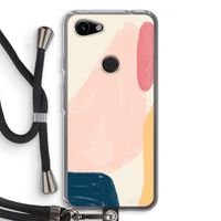 Saturday Flow: Pixel 3a Transparant Hoesje met koord