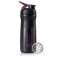 BlenderBottle Sportmixer Black/Plum (820 ml) - thumbnail