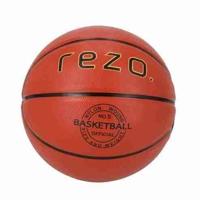 Basketbal - REZO - Rubber - Maat 5 - Bruin - Veelzijdig