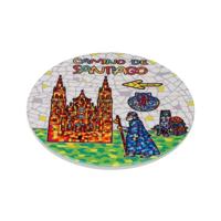 Placemat Versa Santiago de compostela Kurk Keramisch 20 X 0,6 X 20 CM