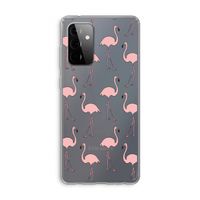 Anything Flamingoes: Samsung Galaxy A72 Transparant Hoesje